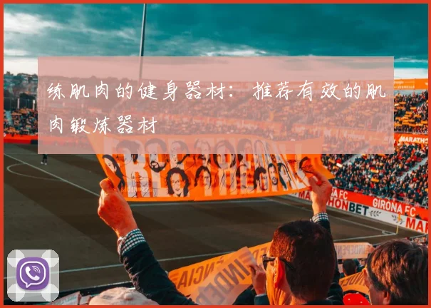 练肌肉的健身器材：推荐有效的肌肉锻炼器材